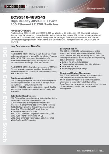 ECS5510-24S - Edge-Core