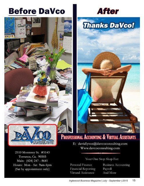 Inglewood Business Magazine  July-Sept