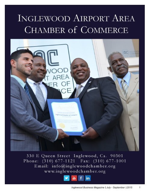 Inglewood Business Magazine  July-Sept