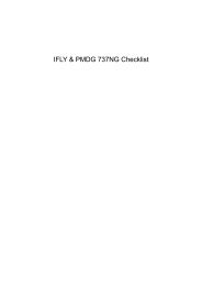 IFLY & PMDG 737NG Checklist - Dutchfs.com