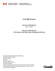 SAP HR System - Internal Audit Report - ACDI