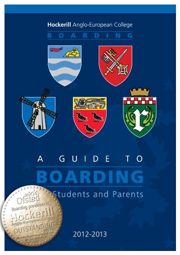BOARDING BOARDING - Hockerill Anglo-European College