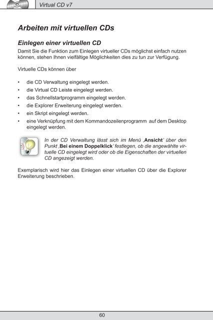 Virtual CD v7 - H+H Software GmbH