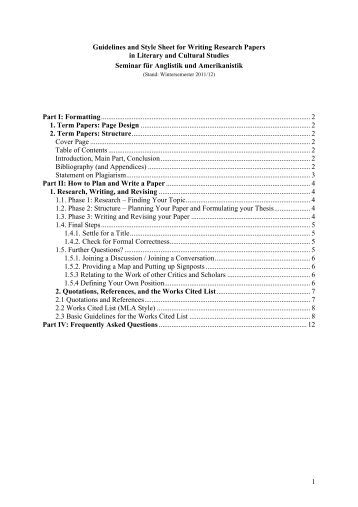 guide for writing research paper guide for writing research paper