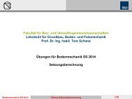 Indirekte Setzungsberechnung - Lehrstuhl fÃ¼r Grundbau, Boden ...