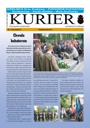Chwała bohaterom - Dzielnica XI Miasta Krakowa