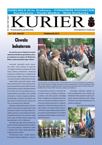 Chwała bohaterom - Dzielnica XI Miasta Krakowa