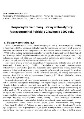 pobierz plik (artykuÅ wraz przypisami) - LexisNexis