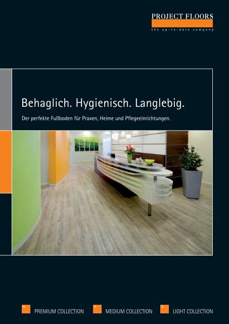 PF Healthcarebroschüre ly03.indd - PROJECT FLOORS GmbH