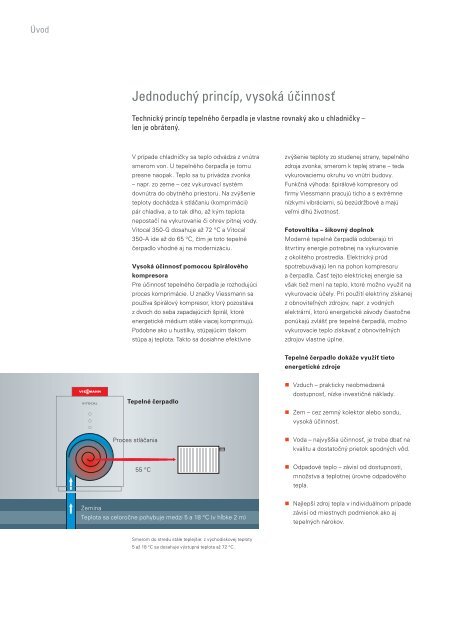 Vykurovanie teplom zo vzduchu a zeme - Viessmann