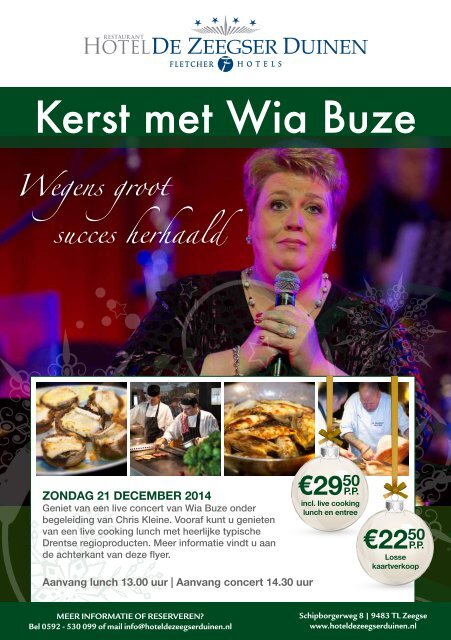 Kerst met Wia Buze