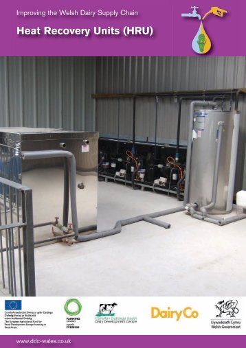 Heat Recovery Units (HRU) - Dairy Development Centre