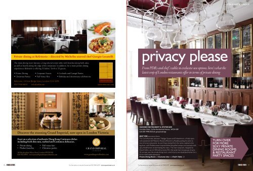 From PDRs and chef 's tables to exclusive-use ... - Boisdale Shop