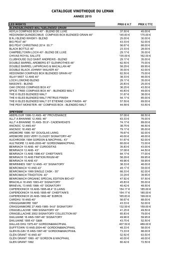 CATALOGUE ST GENIS sEPTEMBRE 2013