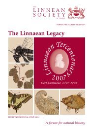 Linnaeus Legacy Pt 1 web 08-07-08.p65 - The Linnean Society of ...