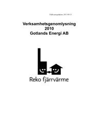 2010 - Gotlands Energi