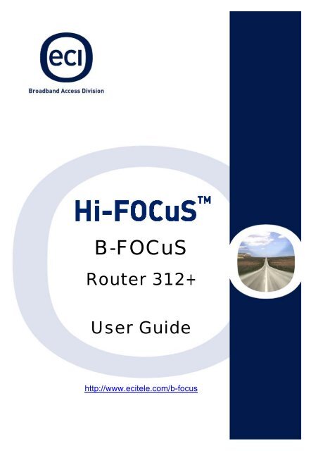 B-FOCuS MultiPort 342+ ADSL Router - Gotlands Energi
