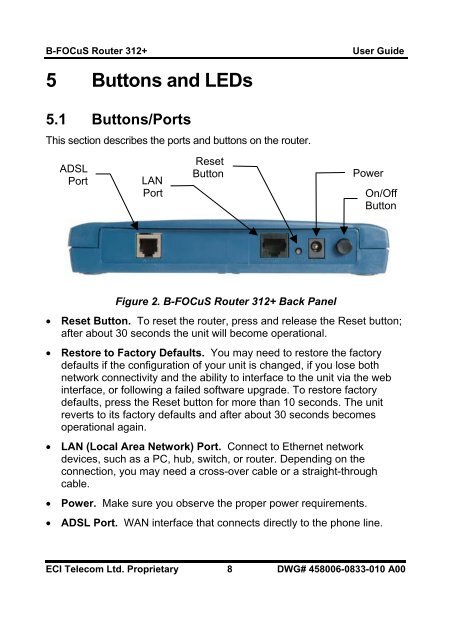 B-FOCuS MultiPort 342+ ADSL Router - Gotlands Energi