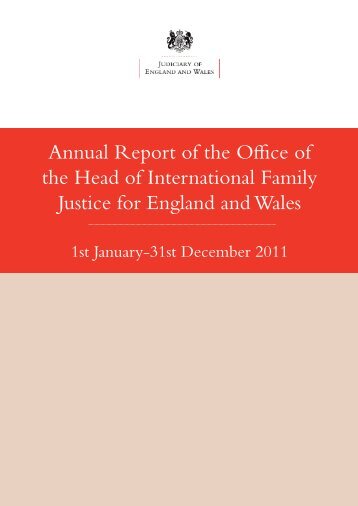 Annual Report of the Office of the Head  of ... - EJTN Website