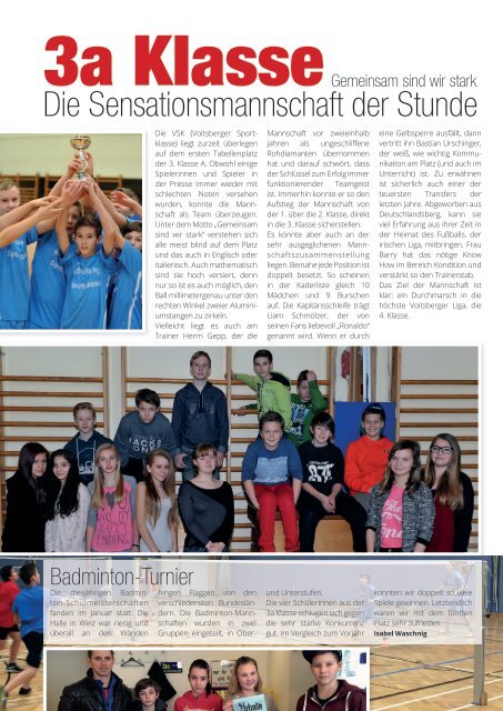 Schulzeitung - nms Voitsberg - Ausgabe 7