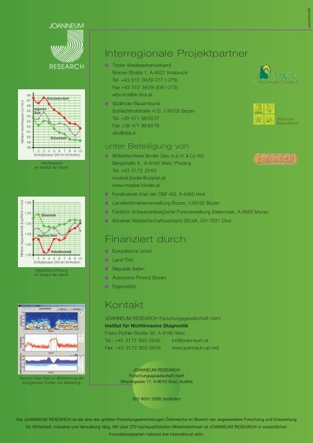 Zirbenholz - Studie Johanneum