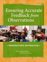 Ensuring Accurate Feedback from Observations - Bill & Melinda ...