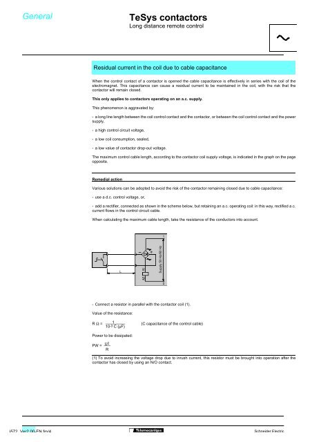 TeSys protection components - Trinet