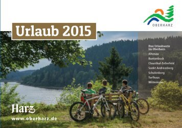 Urlaubsmagazin Oberharz 2015