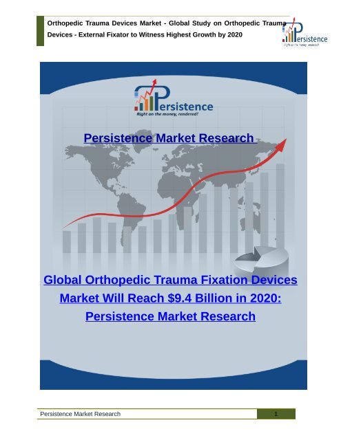 Global Orthopedic Trauma Devices Market Size, Share Analysis to 2020