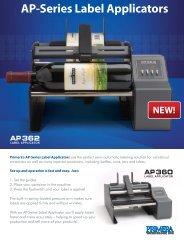 AP-Series Label Applicators - Logi label