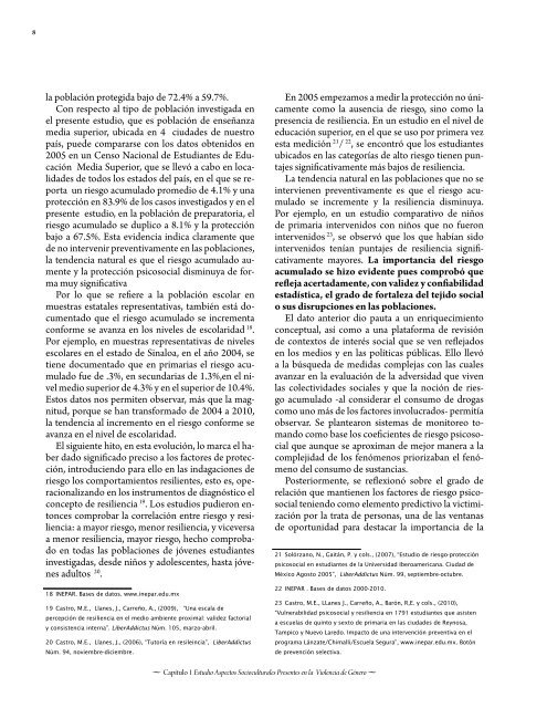 Aspectos psicosociales - CONAVIM