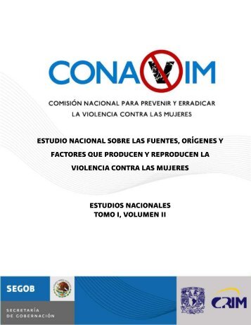 Estudios Nacionales Tomo I, Volumen II - CONAVIM