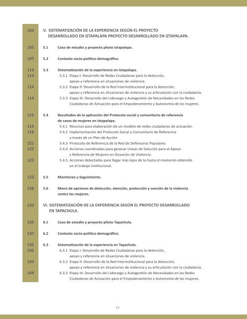 Redes Ciudadanas de Actuación en Detección, Apoyo y ... - CONAVIM