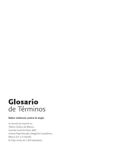 Glosario de términos sobre la violencia contra la mujer ... - CONAVIM