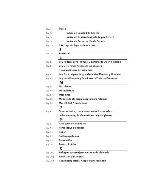 Glosario de términos sobre la violencia contra la mujer ... - CONAVIM