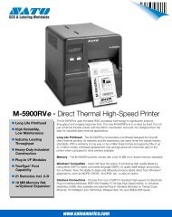 SATO M-5900RVe Printer