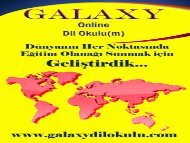 Galaxy Online Dil Okulu