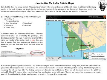 How to Use the Index & Grid Maps