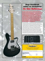 De Gier Reflection - De Gier Guitars & Basses