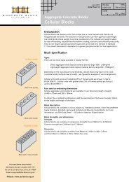 Cellular Blocks - Concrete Block Association