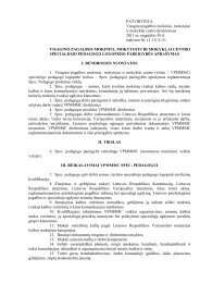 pareigybės aprašymas - Visagino pagalbos mokiniui, mokytojui ir ...