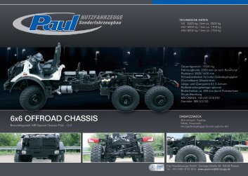 Flyer Offroad 6ÃƒÂ—6 - Paul Nutzfahrzeuge