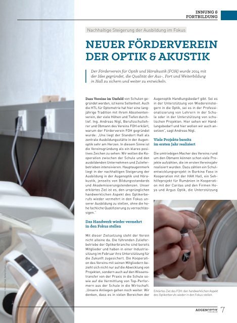 Augenoptik & Hörakustik - 02/2015