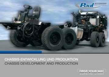 chassis-entwicklung und produktion chassis development and ...