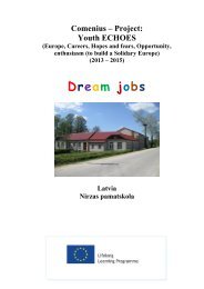 Dream jobs