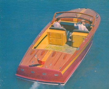 1957 Custom 24 foot V-Drive Sportsman Model 120 - Shepherd Boats