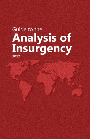 Guide to the Analysis of Counterinsurgency