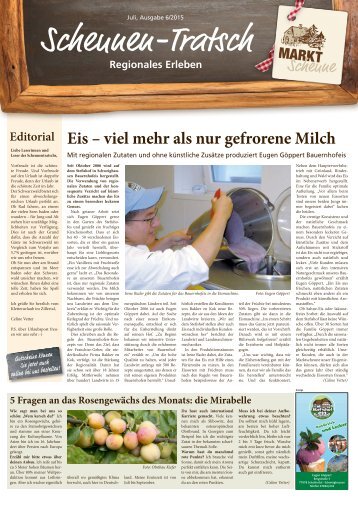 Scheunen-Tratsch - Ausgabe Juli 2015