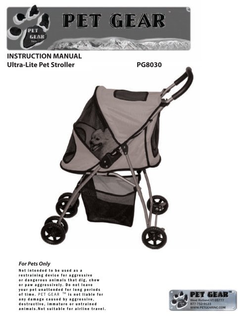 Pet gear ultra sales lite travel stroller