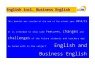 English and Business English